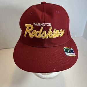 Vintage Washington Redskins NFL Sports Specialties Script Wool Fitted  Hat